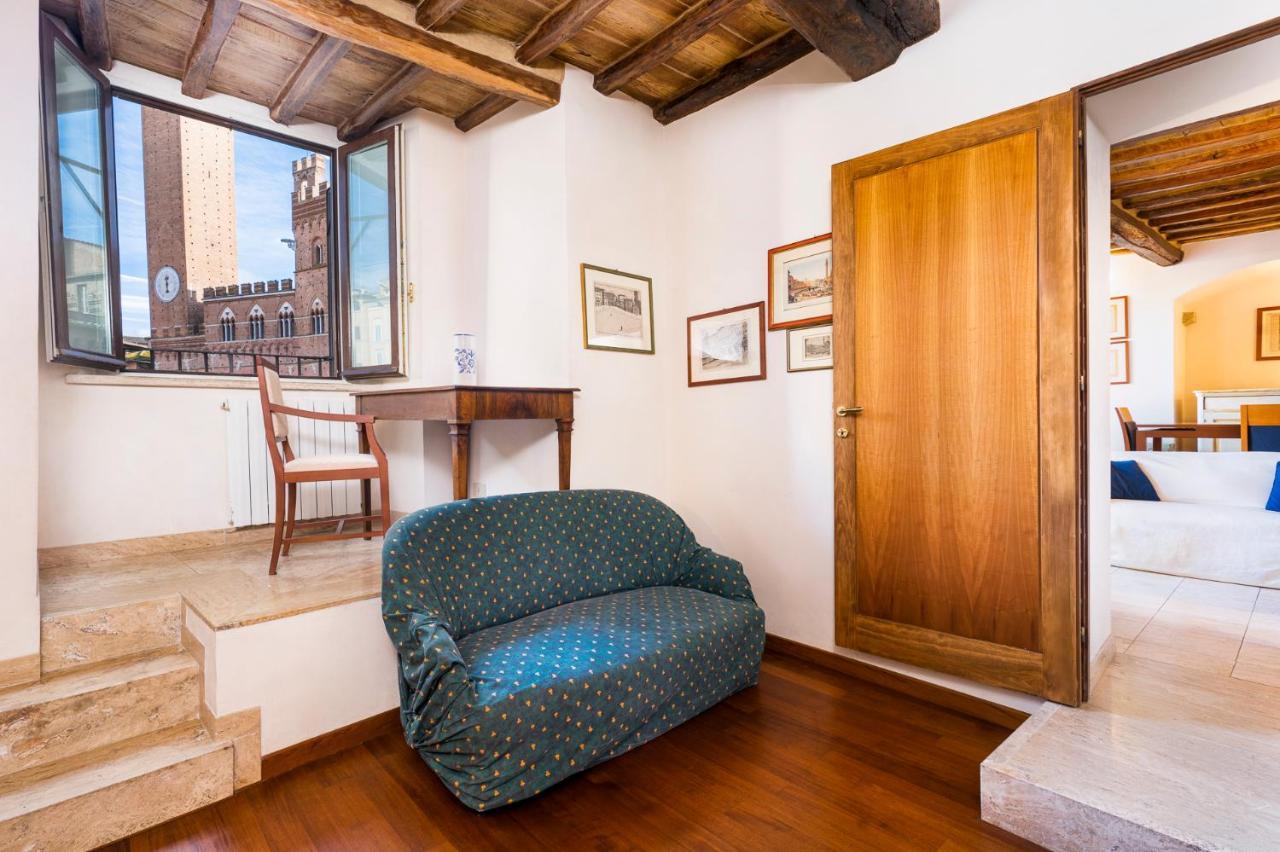 The Balcony Suite - Affaccio Su Piazza Del Campo Siena Exteriér fotografie