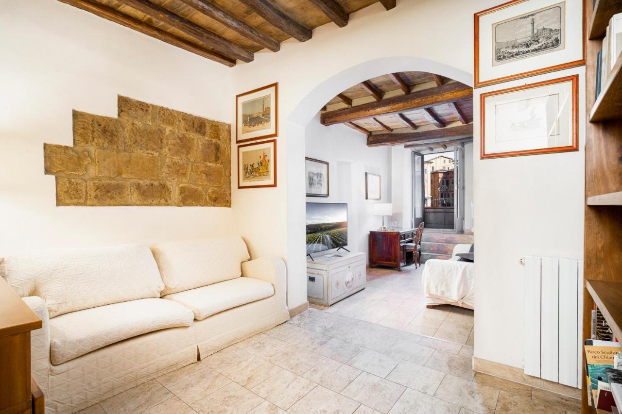 The Balcony Suite - Affaccio Su Piazza Del Campo Siena Exteriér fotografie